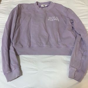 Purple Soulcycle Studio Tour 19 Sweatshirt